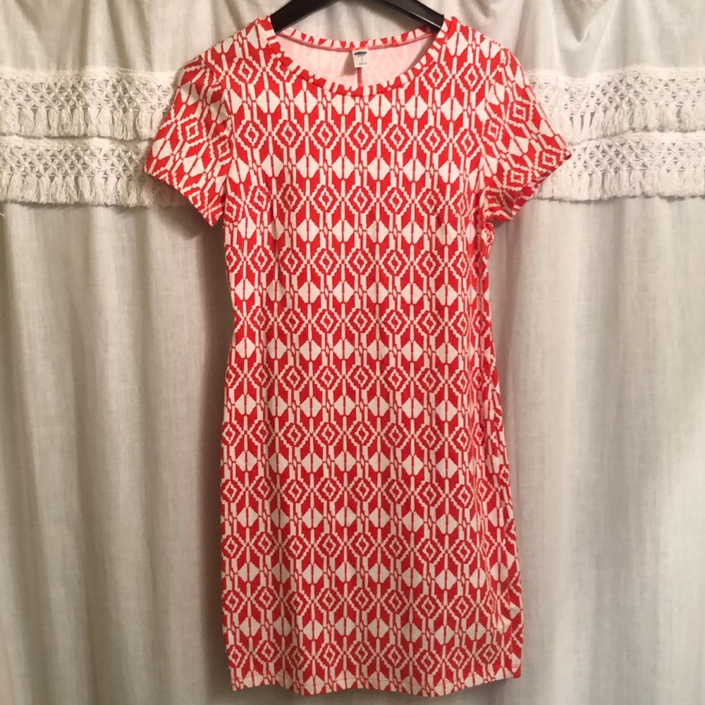 Old navy printed sheath dress